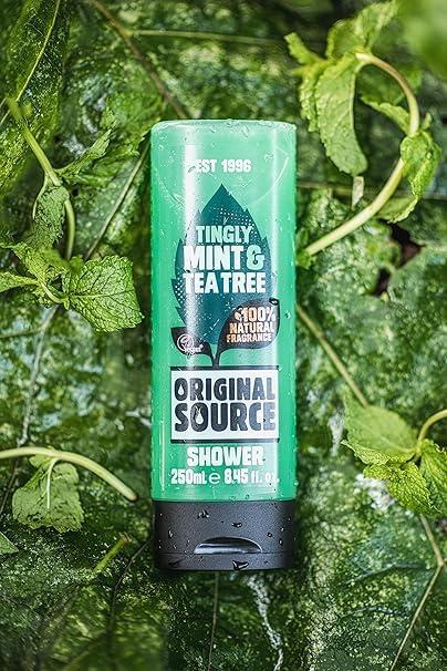 ORIGINAL SOURCE Original Source Tea Tree & Mint Shower Gel 250ml - (Pack of 6)
