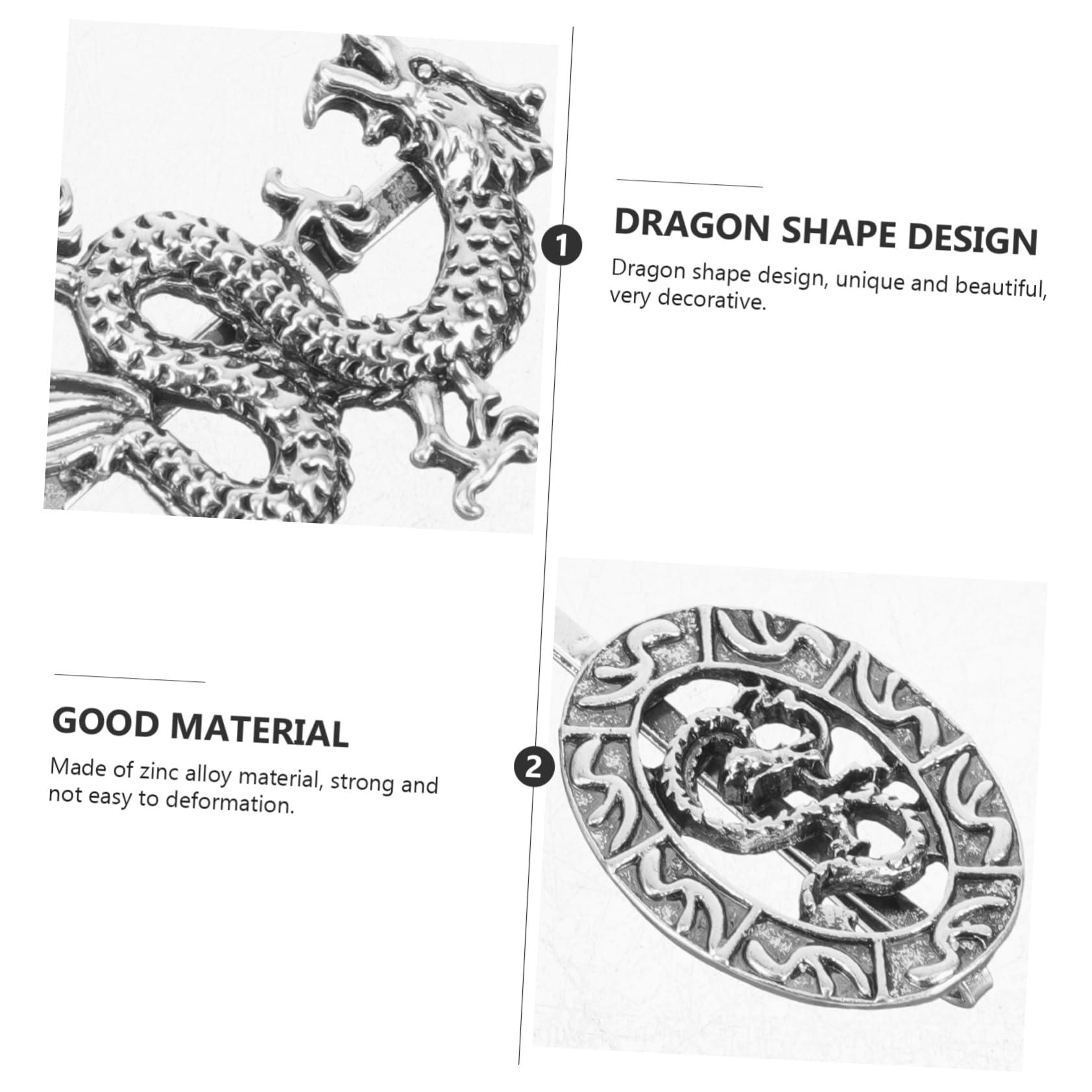 Beavorty 30 Pcs Dragon Barrettes Bobby Pin Dragon Hairpin Retro Hair Clip Metal Hair Clips Punk Headdress Cool Style Hair Clip Hair Clips for Girls Punk Hair Accessories Stylish Hair Clips