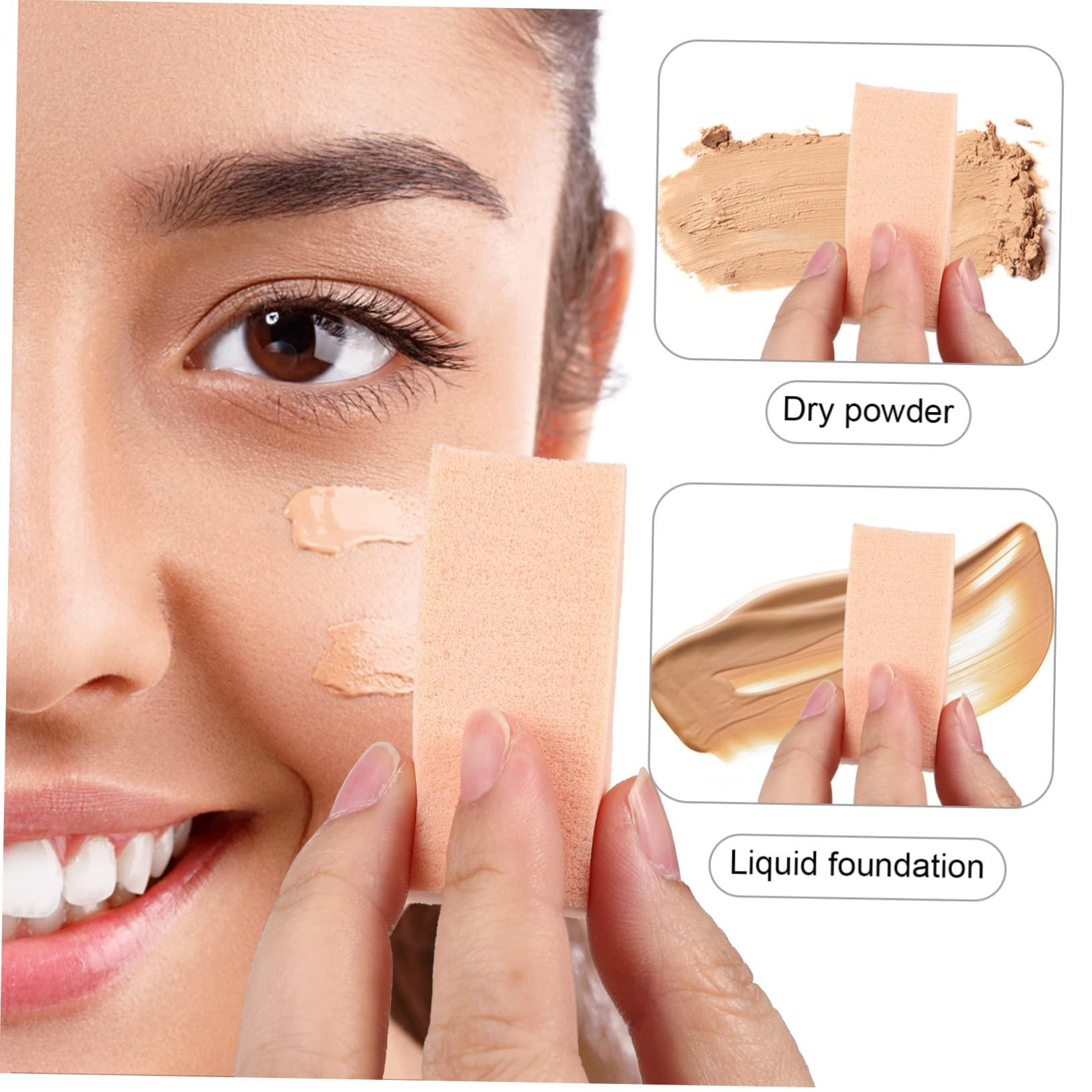 SOESFOUFU SOESFOUFU 288 Pcs Makeup Sponge Cosmetic Wedges Liquid Makeup Sponge Blender Makeup Wedge Sponges for Foundation Cosmetic Sponges Beauty Sponge Facial Sponges Beauty Puff Makeup Powder Puff