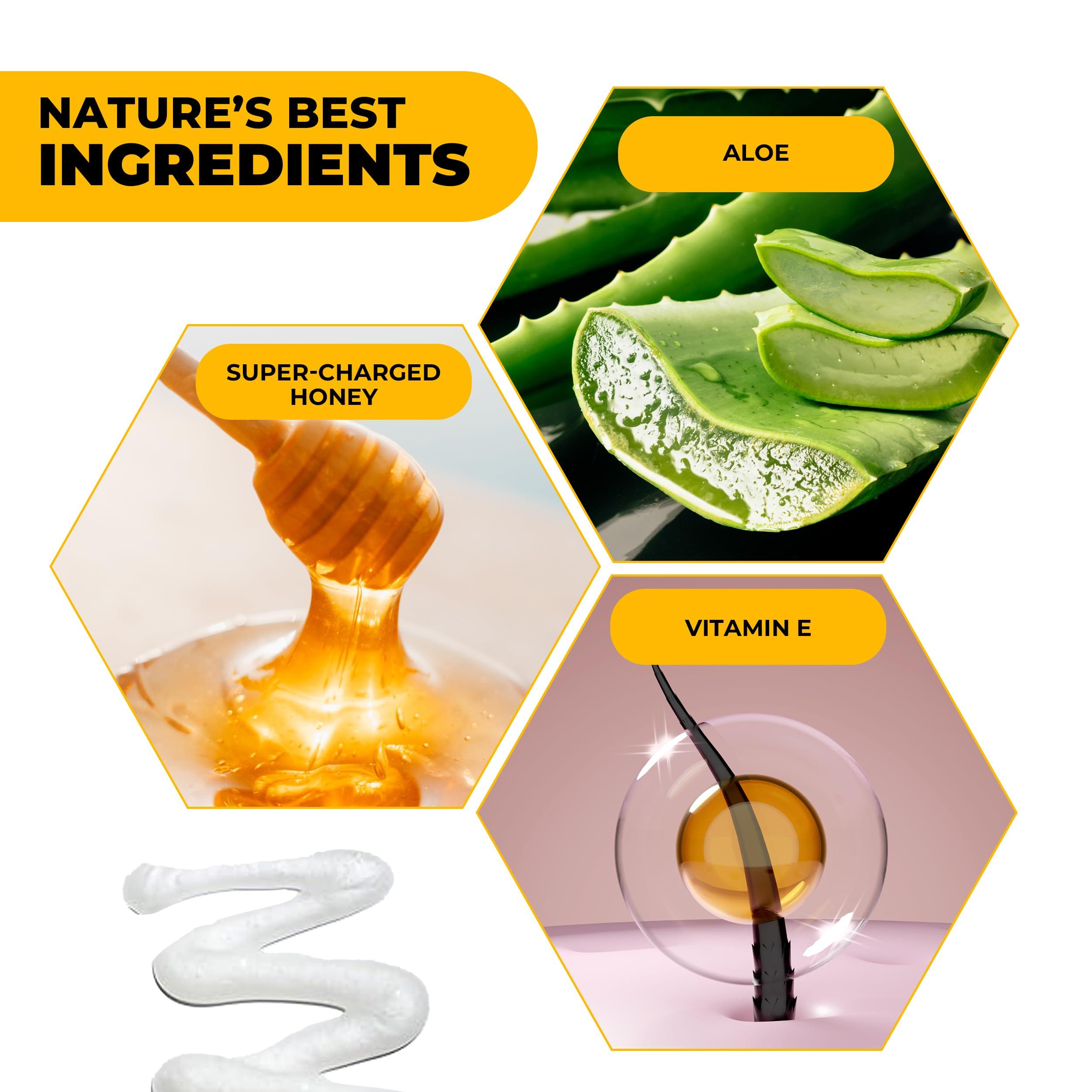 The Doux The Doux LADIES FIRST Honey Shampoo - Curl Shampoo with Honey, Aloe, and Vitamins B, C, and E - Shampoo for Women