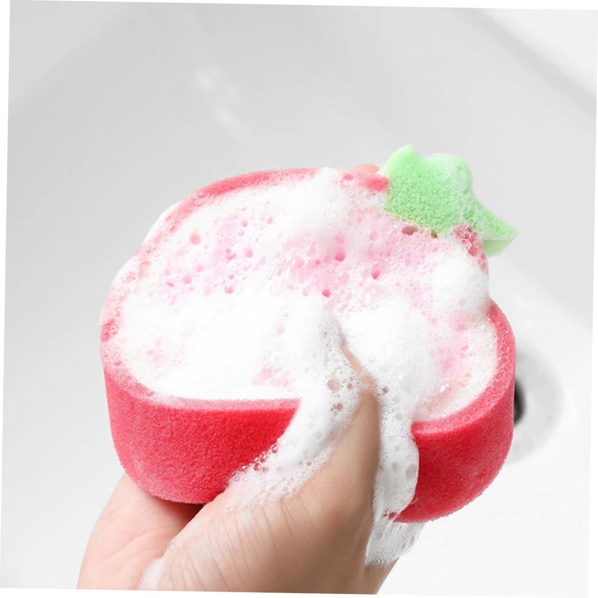 Healeved Healeved Fruitful Bath Sponges Set of 6 Fruits Sponges Bath Sponge Baby Bath Sponge Practical Bath Sponge