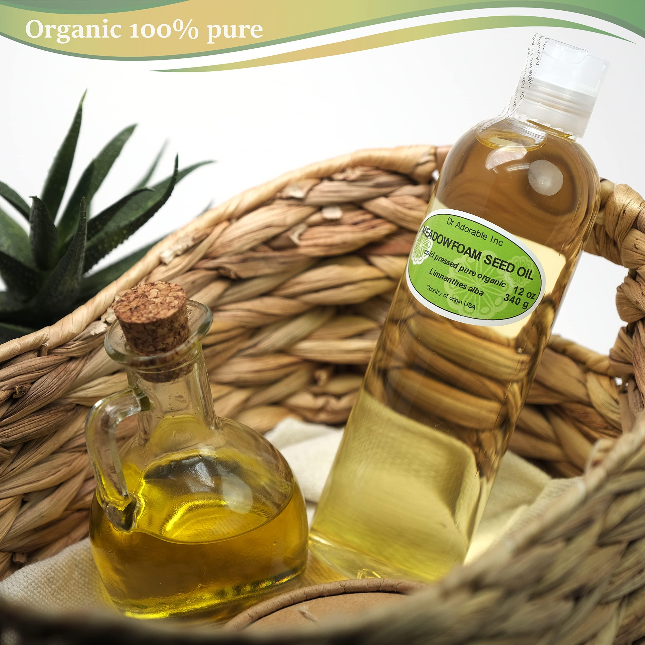 Dr Adorable Dr Adorable - 12 oz - Meadowfoam Seed Oil - 100% Pure Natural Organic Cold Pressed