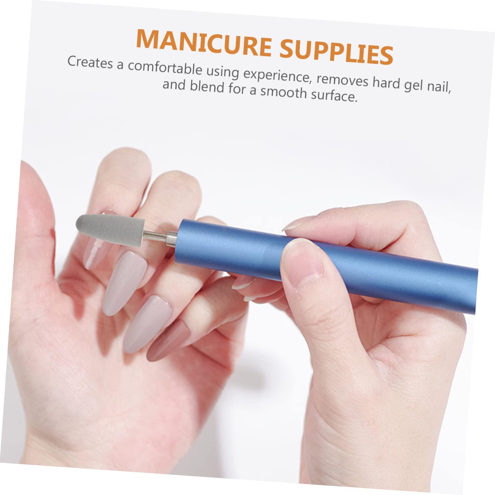 Beavorty Beavorty Polish Bit for Nail Drill Silicon Nail Bit Set of 10 Nail Drill Bits Set for Nail Art