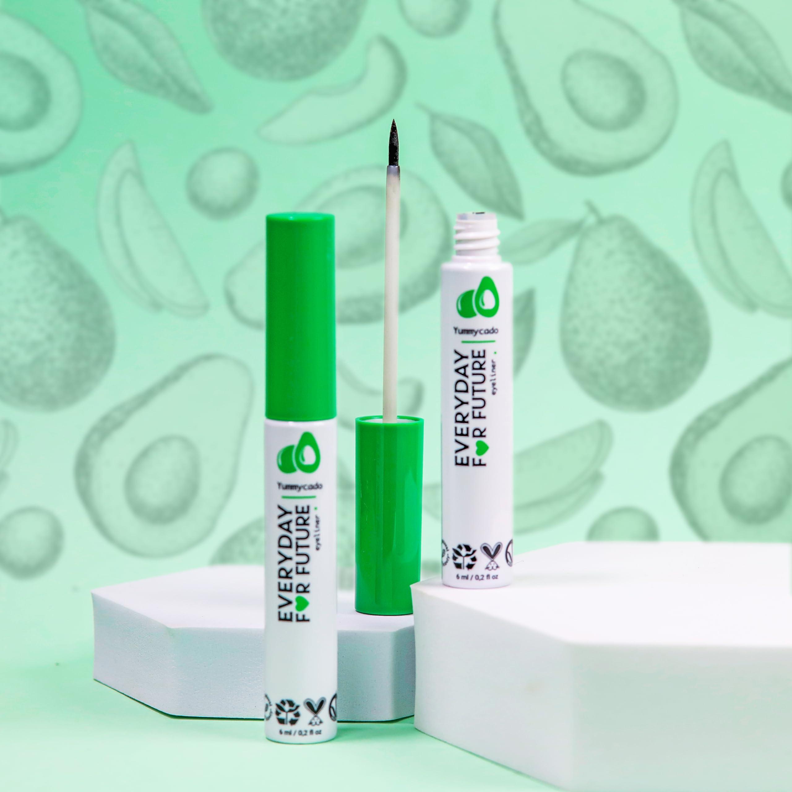 EVERYDAY FOR FUTURE EVERYDAY FOR FUTURE Eyeliner with Avocado Oil 6ml | 99% Natural Eyeliner | Vegan and Cruelty Free Eyeliner | Easy Application Eyeliner