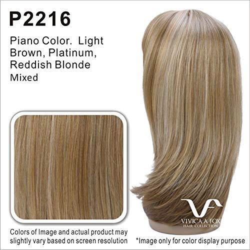 Vivica A. Fox H157 Human Hair Wig by Vivica A Fox Wigs Womens Long Straight Yaki Texture - Color P2216