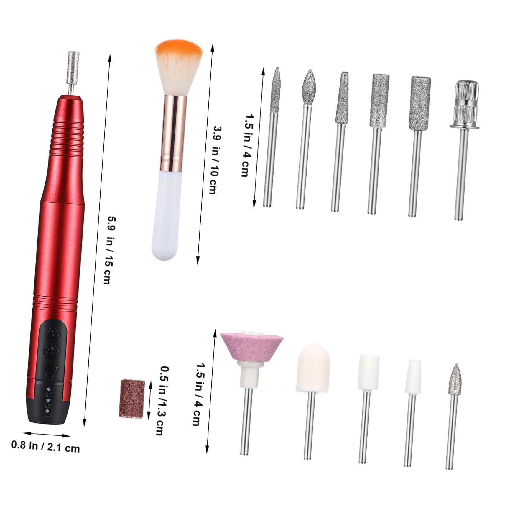 FOYTOKI FOYTOKI Efficient Electric Nail File Drill Set Manicure Kit for Women Nail Shaper