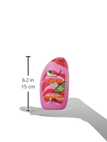 L'Oréal Paris L'Oreal Kids Extra Gentle 2-in-1 Shampoo, Strawberry Smoothie, 9 fl. oz.