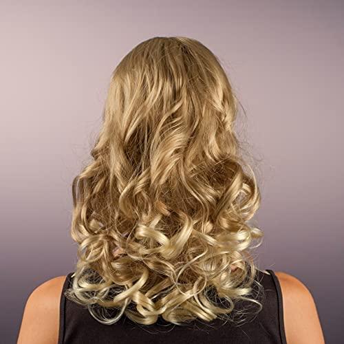 Girly Curls Girly Curls Curly Cheerleader Hairpiece for Cheer and Dance… (Sunkissed)