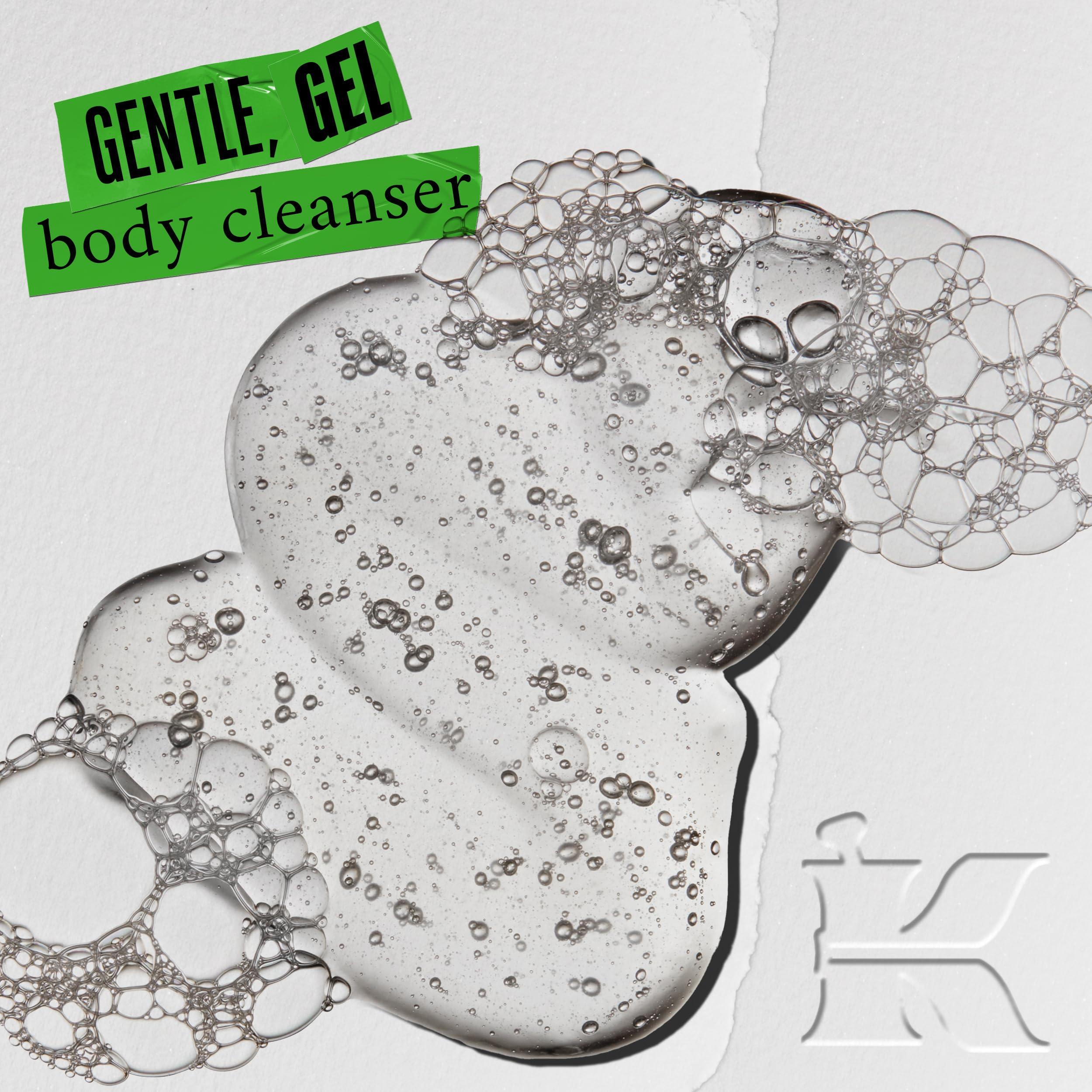 Kiehl's Kiehl\'s Made for All Gentle Body Cleanser, Shower Gel for Body & Hair, with Aloe Vera & Soap Tree Extract, Suitable for Family, All Skin Types, Dermatologist-tested, Pediatrician-tested - 16.9 fl oz