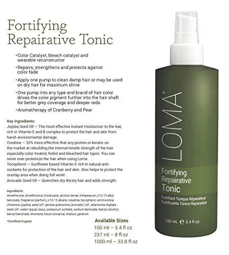 LOMA Loma Hair Care Fortifying Reparative Tonic, 3.4 Fl Oz