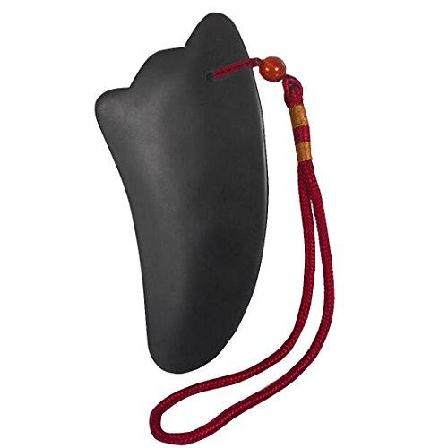 fengshuisale Feng Shui Natural Stone Needle Scraping Plate Set Four-Piece Set Face Back Beauty And Health General W3448