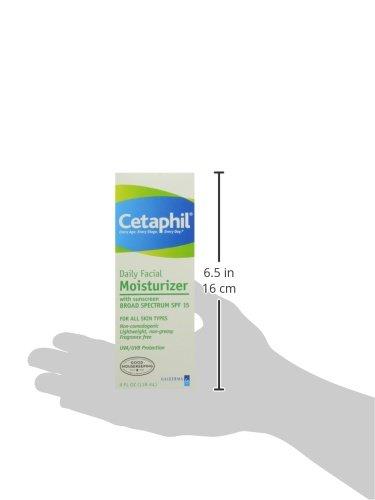 Cetaphil Cetaphil Fragrance Free Daily Facial Moisturizer, SPF 15, 4 Ounce