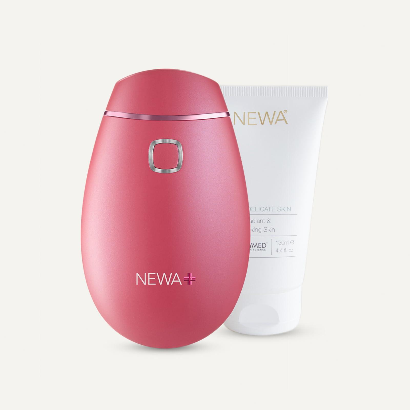 Newa NEWA RF Wrinkle Reduction Device (Wireless) - Skincare Tool for Facial Tightening. Boosts Collagen, Reduces Wrinkles. with 1 Month Gel Supply.