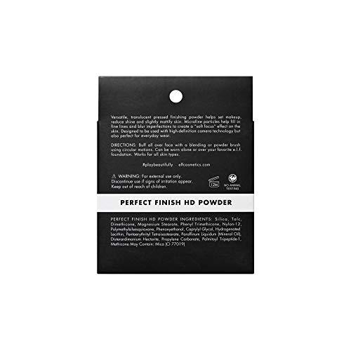 e.l.f. e.l.f. Perfect Finish HD Powder, Blurs Fine Lines & Imperfections, All Day Wear, Perfect for On The Go, 0.28 Oz
