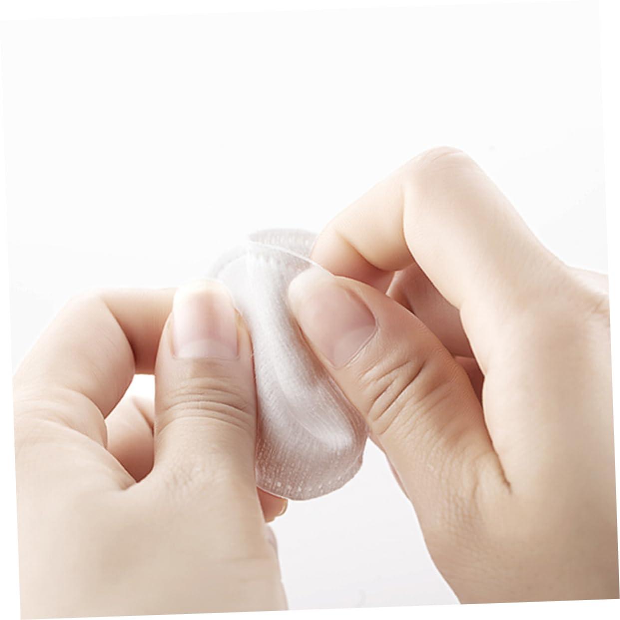 FOMIYES FOMIYES 60pcs Round Facial Cotton Pads Makeup Remover Cotton Cloth Makeup Remover Pads Round Remover Pads White