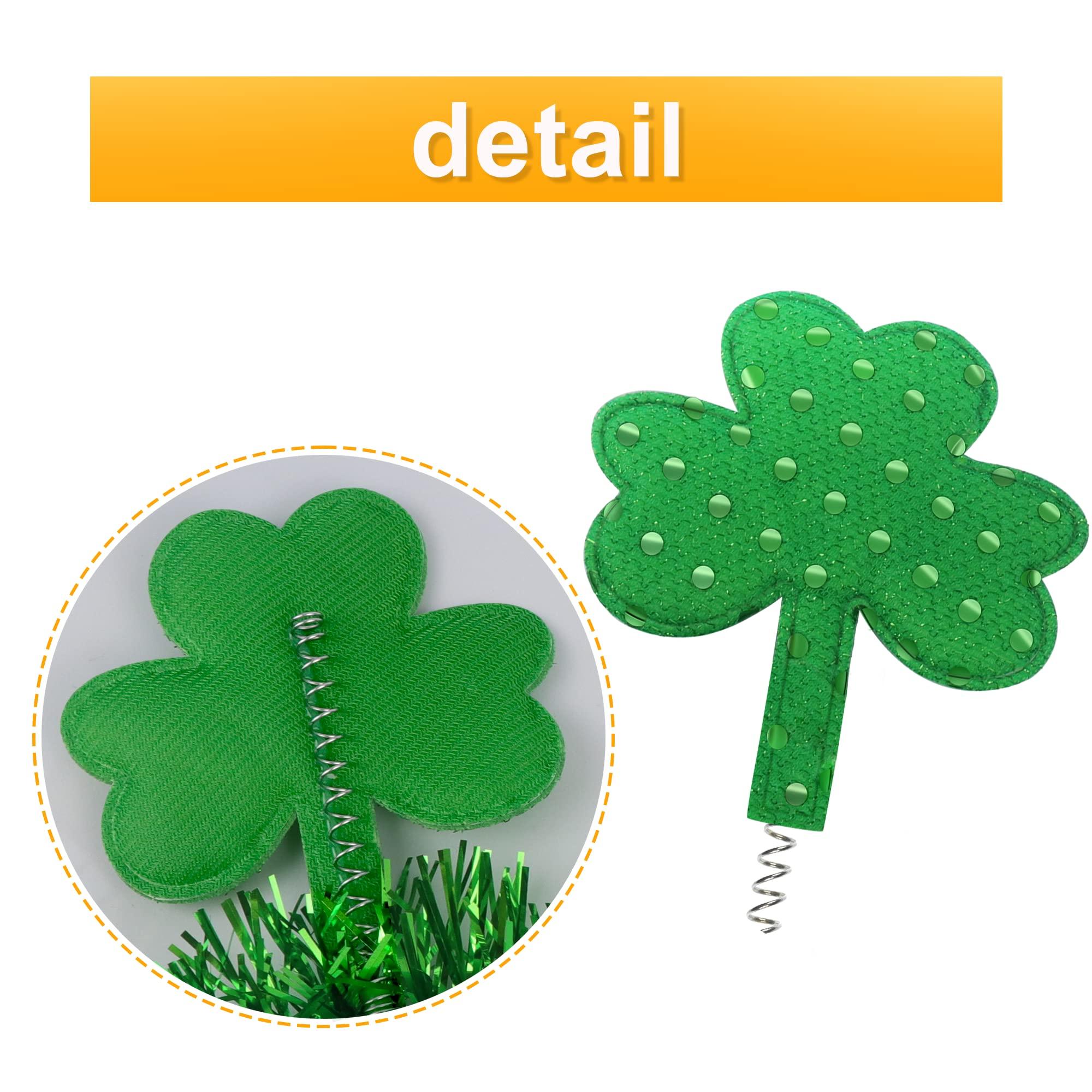 MDDRUIQI St Patrick's Day Tattoos with Headband