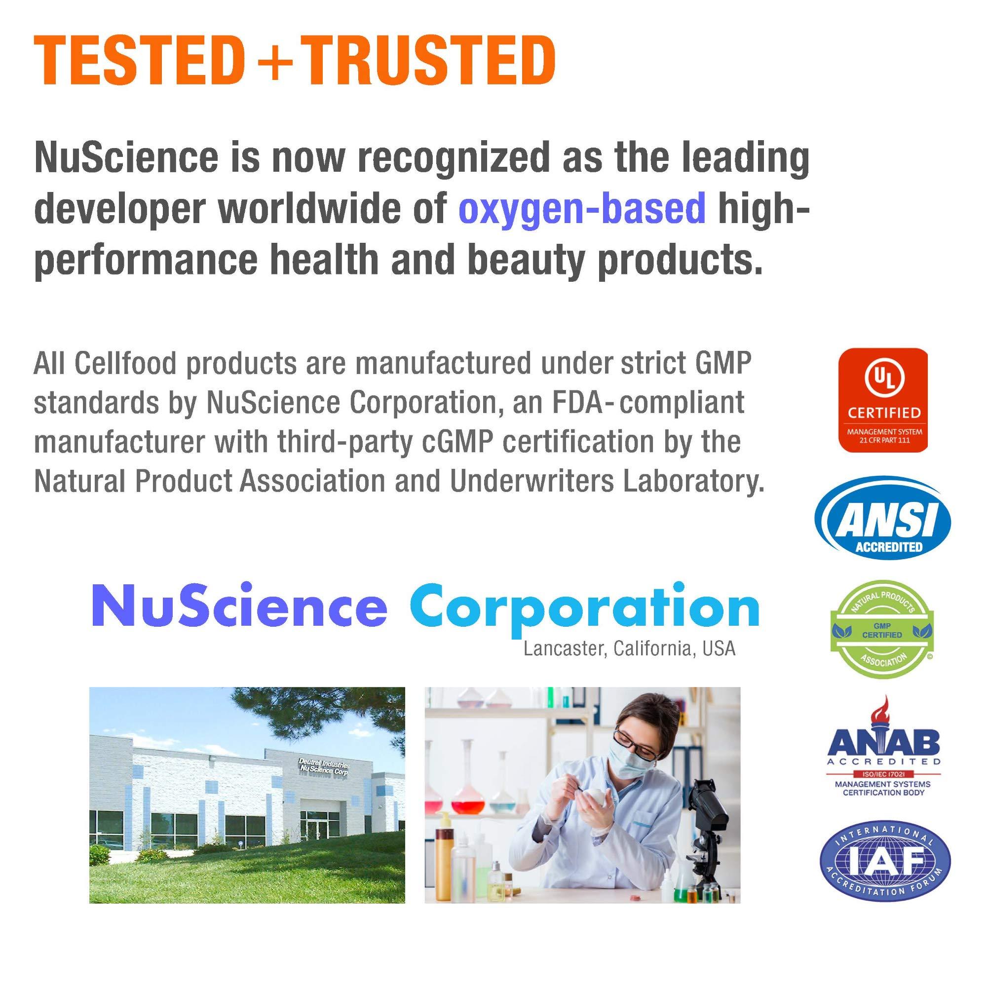 Cellfood Cellfood Oxygen Gel - 2 fl oz, Pack of 3 - Tightening and Firming Face Moisturizer - Aloe Vera, Lavender Blossom Extract, Glycerine - Hypoallergenic, Non-GMO