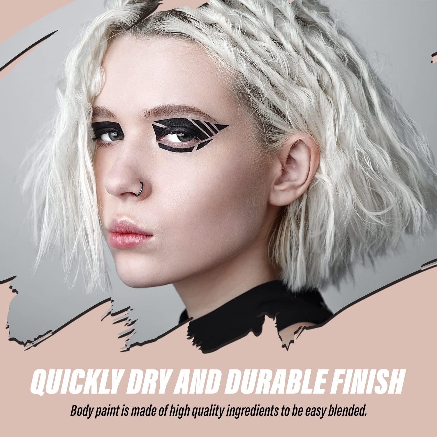 MANIC PANIC MANIC PANIC Coffin Dust Translucent Setting Powder Bundle with Goth White Foundation