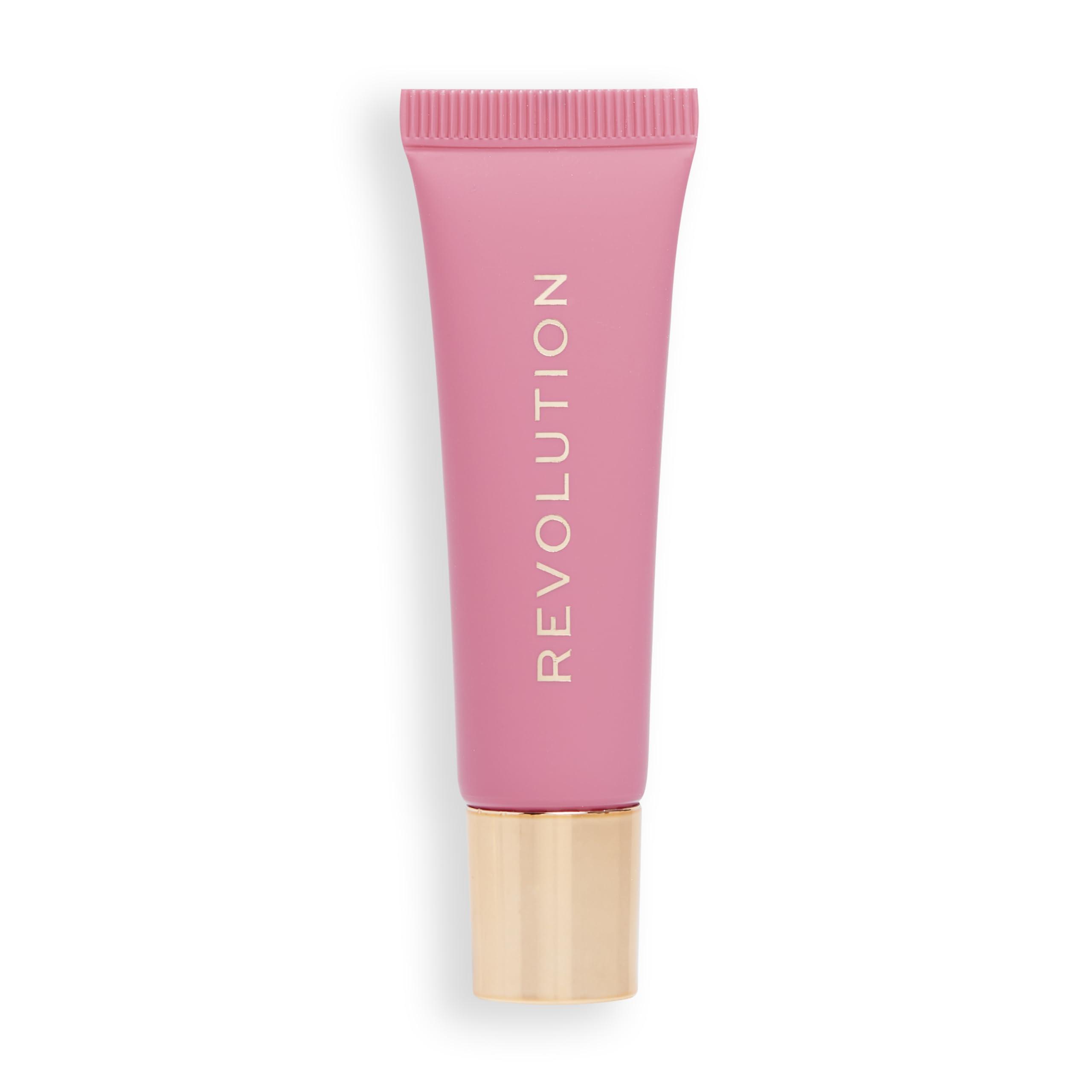 Revolution Beauty London Revolution Beauty, Juicy Peptide Lip Balm, Hydrating & Plumping Lip Balm with Sheer Color, Infused with Vitamin E & Peptides, Pink Strawberry, 0.27 Fl. Oz