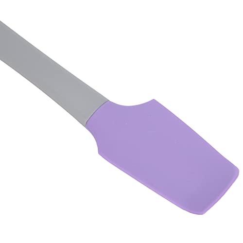 Betued Silicone Non-stick Wax Spatulas, Hair Removal Waxing Applicator, Large Wax Sticks Spatula Reusable Scraper Hard Wax Sticks for Home Salon Body Use(purple)