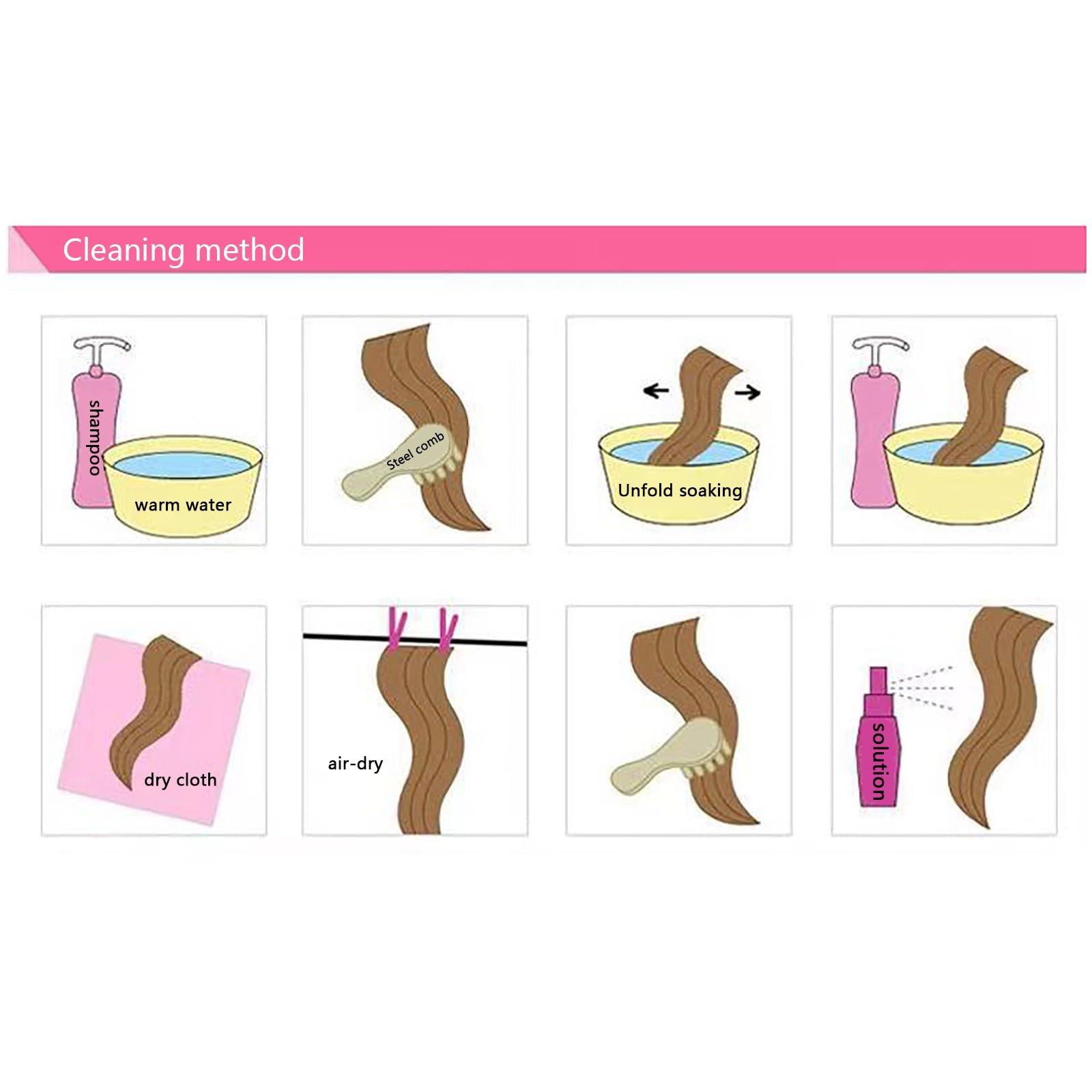 Generic Long Wave Wig,Wigs Human Hair Curly Blonde Bob Wig Curly Wave Wig Closure Wigs Human Hair Pre Plucked