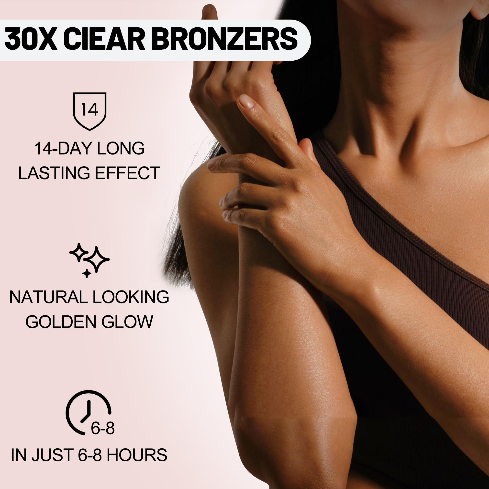 First Melody Self Tanner Mousse - Medium to Dark Gradual Self Tanner Foam, Sunless Tanner, Natural Self Tanner Mousse (Mousse-2)