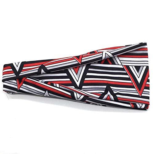 Bohend Bohend 8 Pack Boho Headbands Wide Flower Hair Band Boho Bandeau Stretchy Athletic Daily Use Hair Accessories for Women and Girls (J)