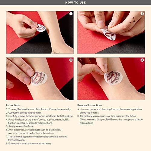 Lezhin Comics [LEZHIN] [Killing Stalking] Temporary Tattoo Stickers (Removable)