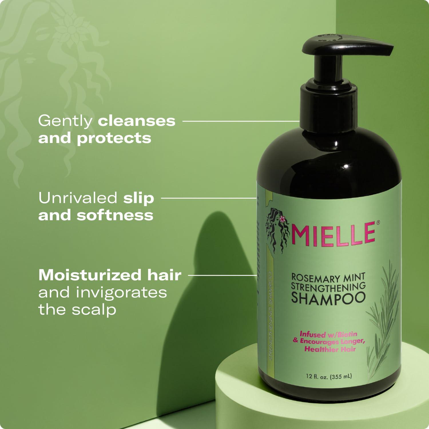 Mielle Organics Mielle Organics Rosemary Mint Strengthening Hair Oil and Shampoo