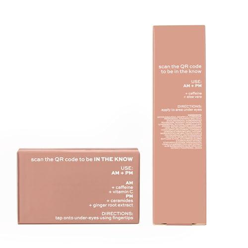 ITK Skincare ITK Skincare Caffeine + Under Eye Stick Serum For Dark Circles - Anti Aging + Day + Night Face Cream Duo - AM Day Cream With Vitamin C To Depuff Under Eyes + Brighten - PM Night Cream With Ceramides