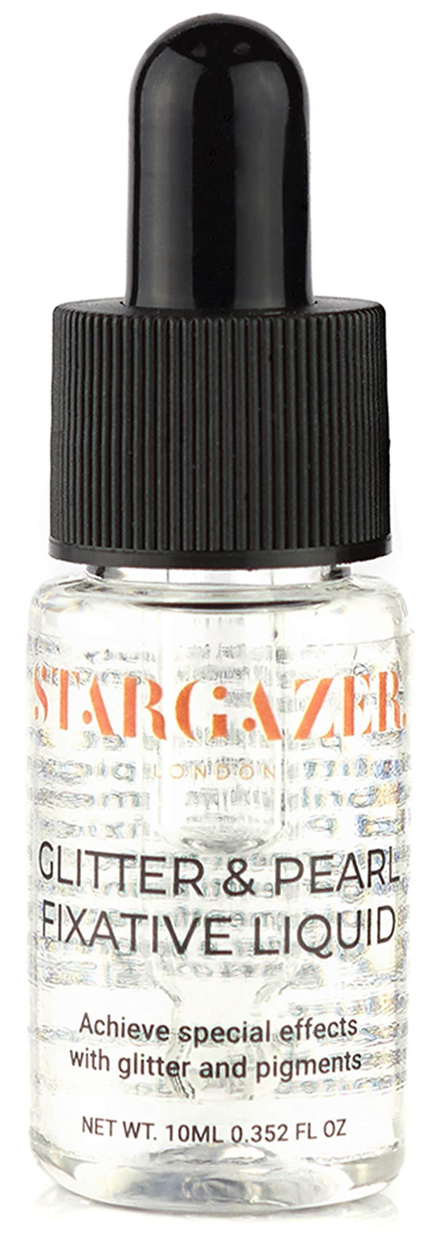 Stargazer Enterprises Stargazer Glitter and Pearl Fixing Solution, Vegan Friendly, Cruelty Free and Paraben Free Cosmetic Fixing Solution, 0.35 fl. oz.