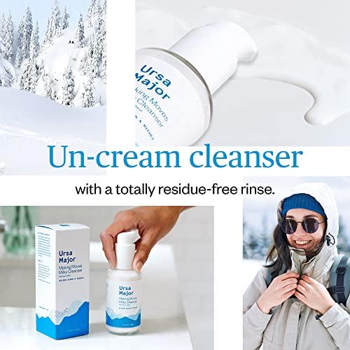 Ursa Major Ursa Major Making Moves Milky Cleanser | Natural, Vegan & Cruelty Free | Daily Non-Foaming cleanser for Normal to Dry & Sensitive Skin | For Men & Women | 3.7 ounces