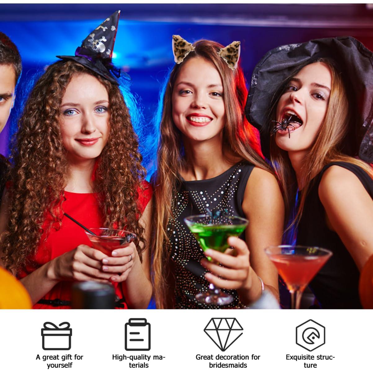 Luxshiny Luxshiny 1 Pair Cat Ears Hairpin Cat Ear Clips Halloween Hair Clips for Girls Cat Ears Cat Ears Clip on Women Hair Accessories Distinctive Hair Jewelries Flannel Baby Animal Hairy Cat