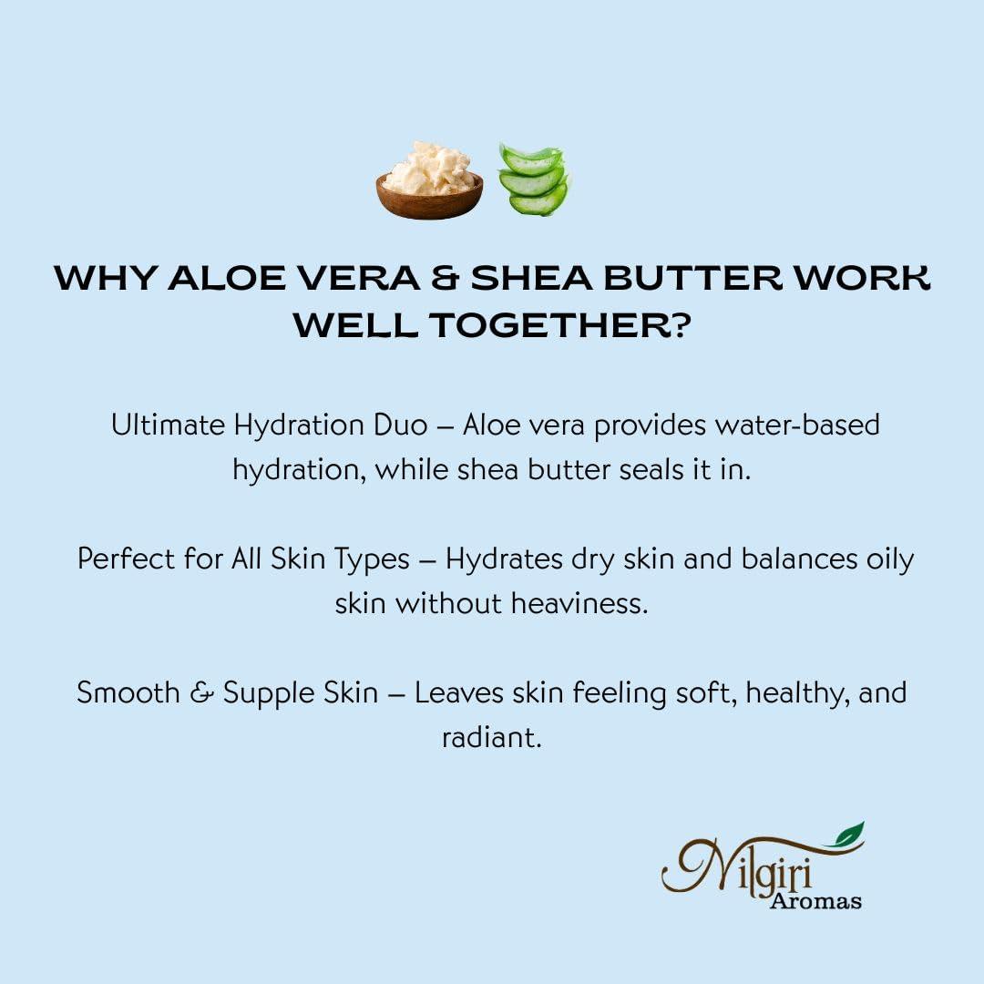 Nilgiri Aromas Sheabutter Moisturizer 200 gm (Nilgiri Aromas)