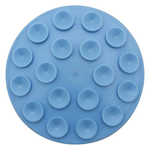 Zadro Zadro 3.75" Dia. Compact Mirror 12X Travel Magnifying Mirror 18 Strong Suction Cup Wall Mounted Makeup Mirror for Shower