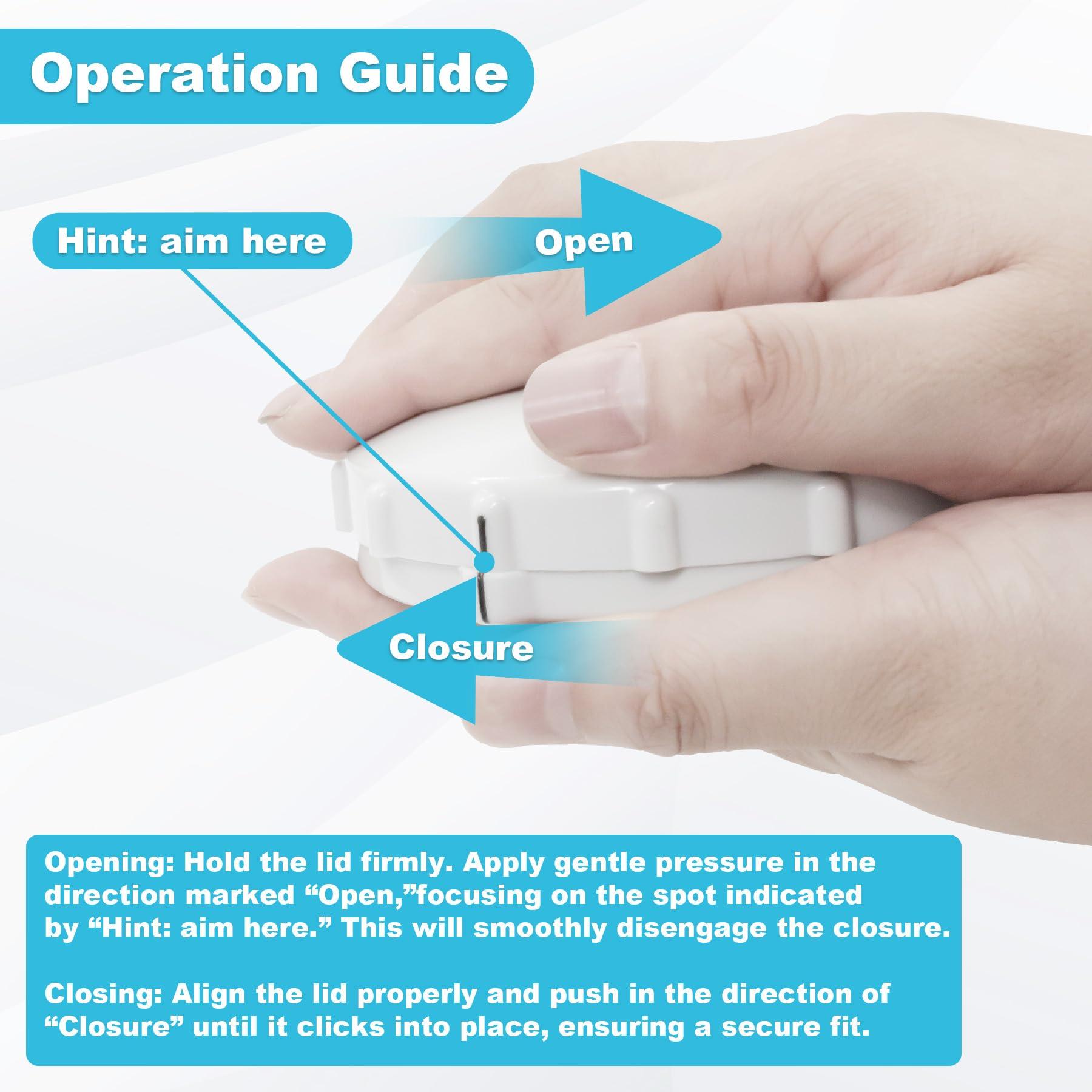 showingo showingo Magnetic Jet Head Cover Spa Disposable Liner Pedicure Chairs Replacement for Lexor Pedicure Spa Chairs for The 3 Dot Wet-end Set