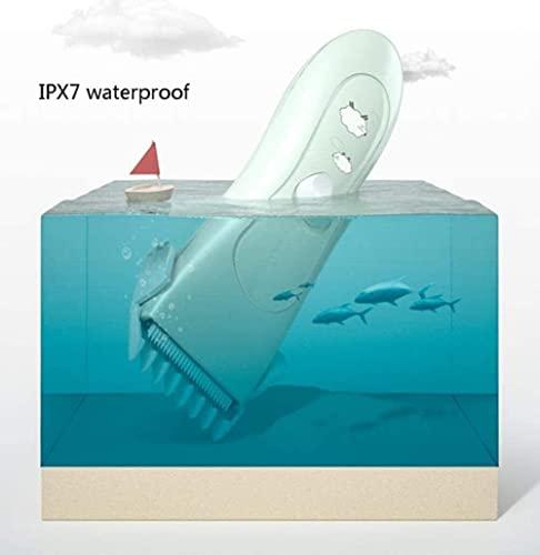 ZCXJMH Professional Hair Clippers for Men, Quiet Hair Clippers, Silent Haircut Trimmers for Children with Autism and Sensory Sensitivity, Kids Waterproof Haircutting Kit