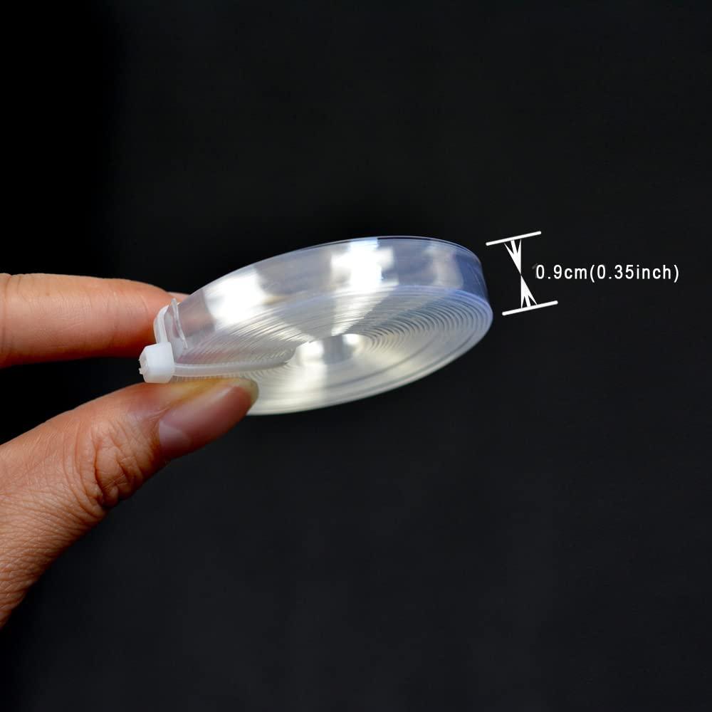 YANTAISIYU 0.9 * 300cm Hair Extensions Hot Glue Fusion Keratin Glue Pre-bonded Tool for Hair Extension Salon Styling Tool (Transparent)