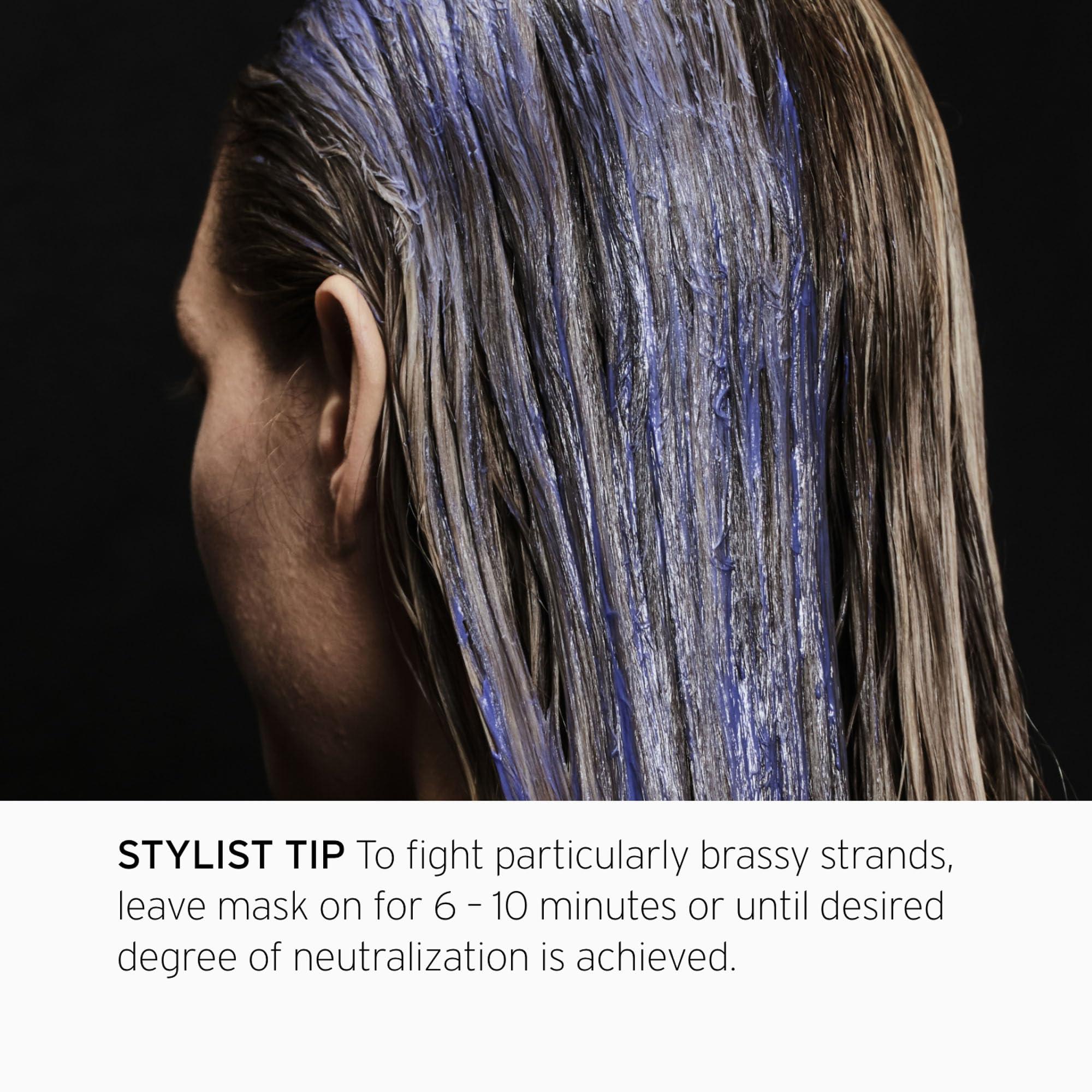 Fekkai FEKKAI Blonde RX 3-Step System Bundle - Includes Blonde RX Purple Shampoo (2 oz), Purple Mask (7.5 oz) + Brightening Oil (1.7 oz) - Free of Sulfates, Parabens, Phthalates - Vegan, Cruelty-Free