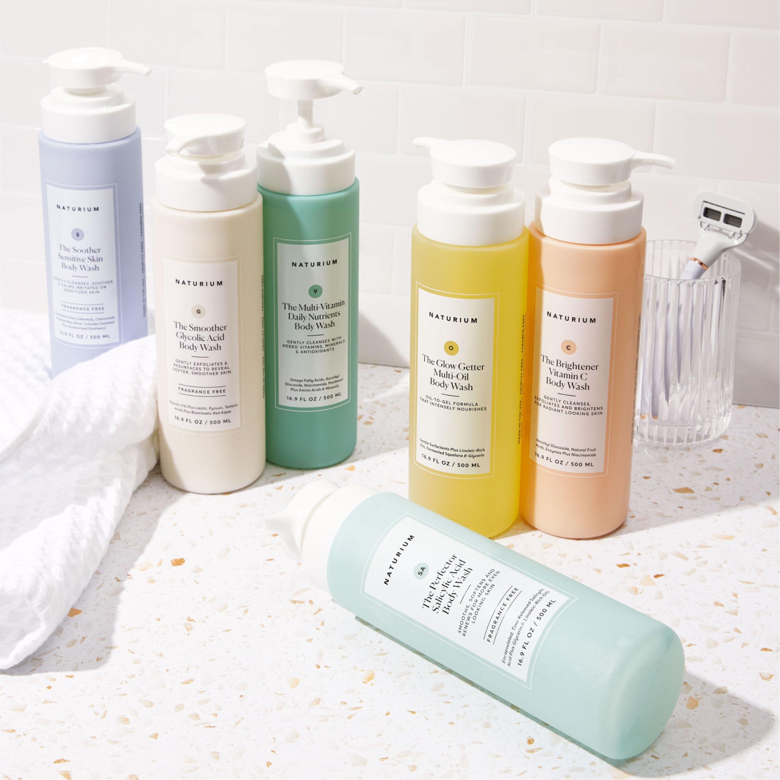 Naturium Naturium The Perfector Salicylic Acid Body Wash, Gentle & Smoothing Cleanser, 16.9 oz