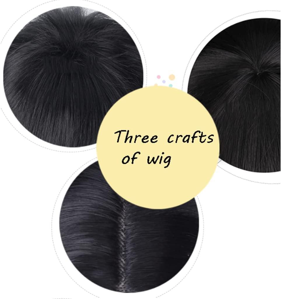 ZAEGO ZAEGO Cosplay Hair Wig Golden Front Lace Wig, Looks Natural, Slightly Curly Hair, Durable Material For Daily Use Closure Wigs Hair