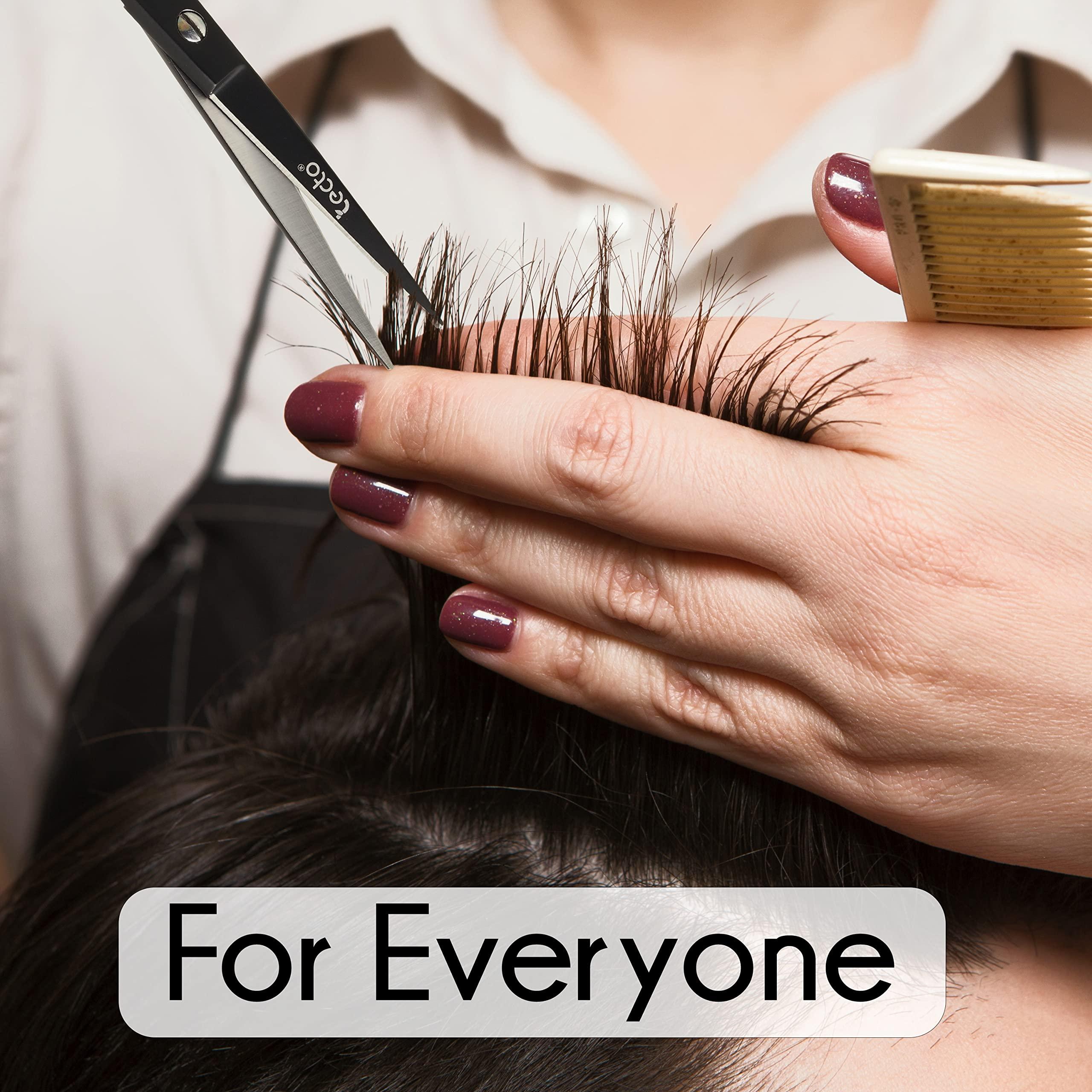 Tecto Tecto Barber Scissors, Professional 6.6 inches Stainless Steel Hair Cutting Scissors, Extra Sharp Hair Cutting Scissors For Men/Women with free leather case.