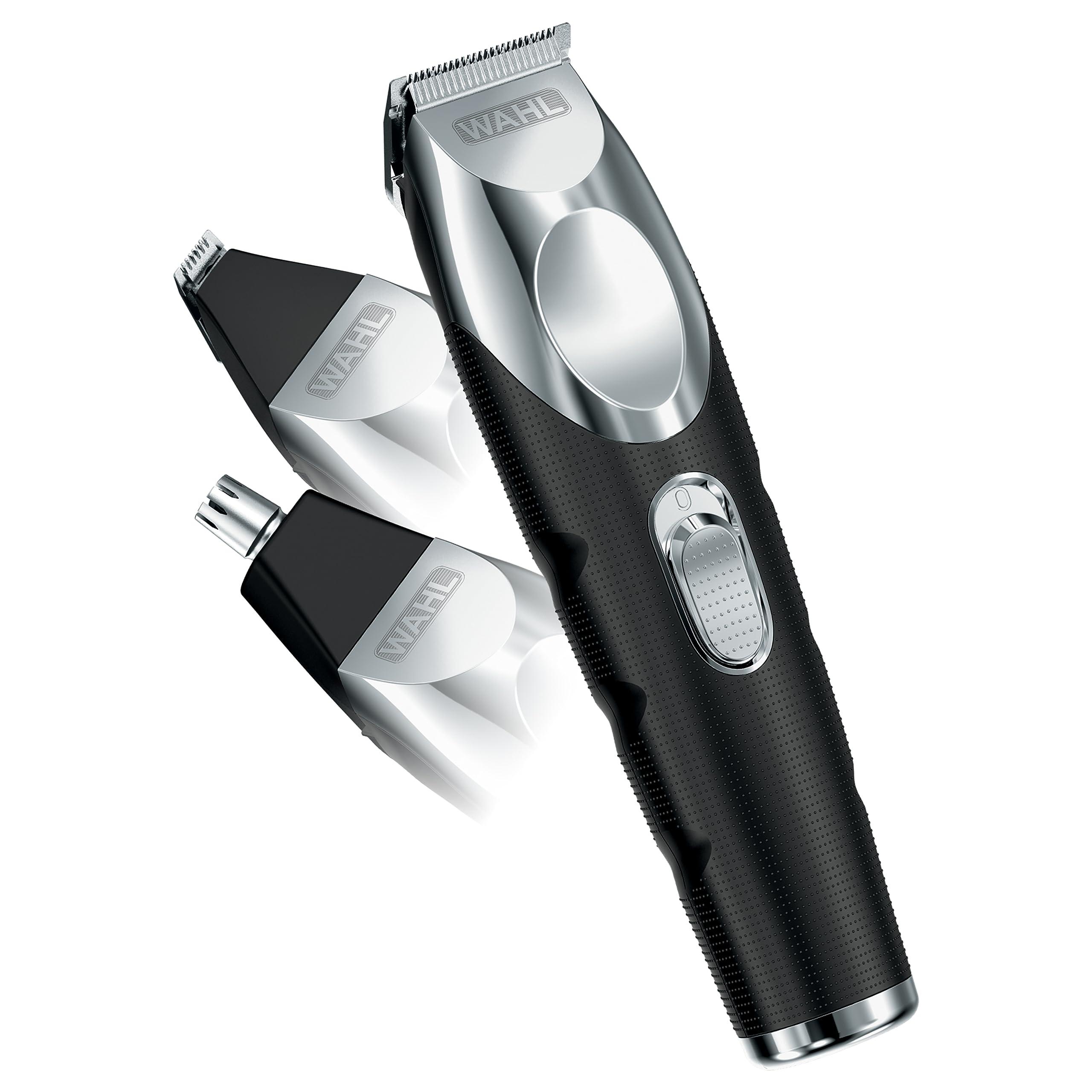 Wahl Wahl Groomsman Pro All in One Beard Trimmer for Men, Mens Beard Trimmer Rechargeable Cordless Hair Trimmer, Includes 3 Attachment Heads for Beard, Nose, & Ear Hair Trimming - Model 5617