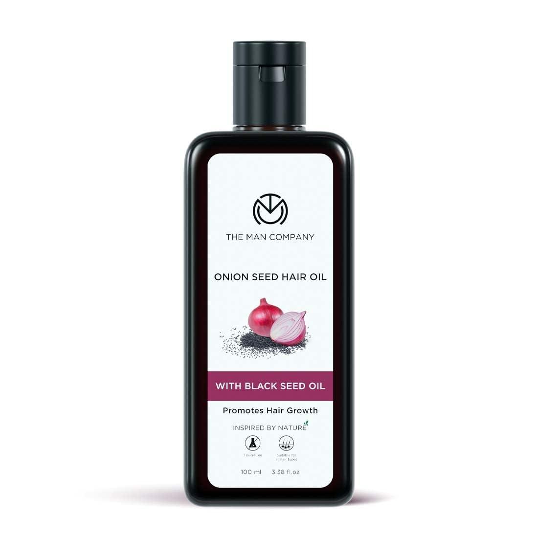 Generic Onion Hair Oil for Hair Growth with Onion & Black Seed for Hair Fall Control & Dandruff | Root & Scalp Nourishment, 100ml, 3.33 floz