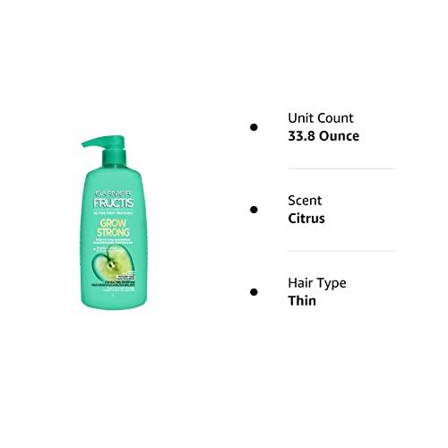 Garnier Garnier Fructis Grow Strong Shampoo, 33.8 Fl Oz, 1 Count (Packaging May Vary)