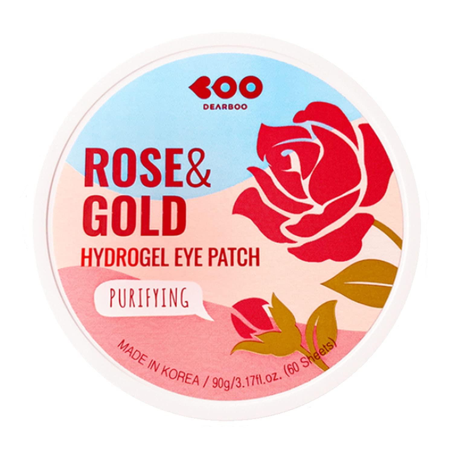 DEARBOO DEARBOO Rose & Gold Hydrogel Eye Patch 3.17 Fl oz