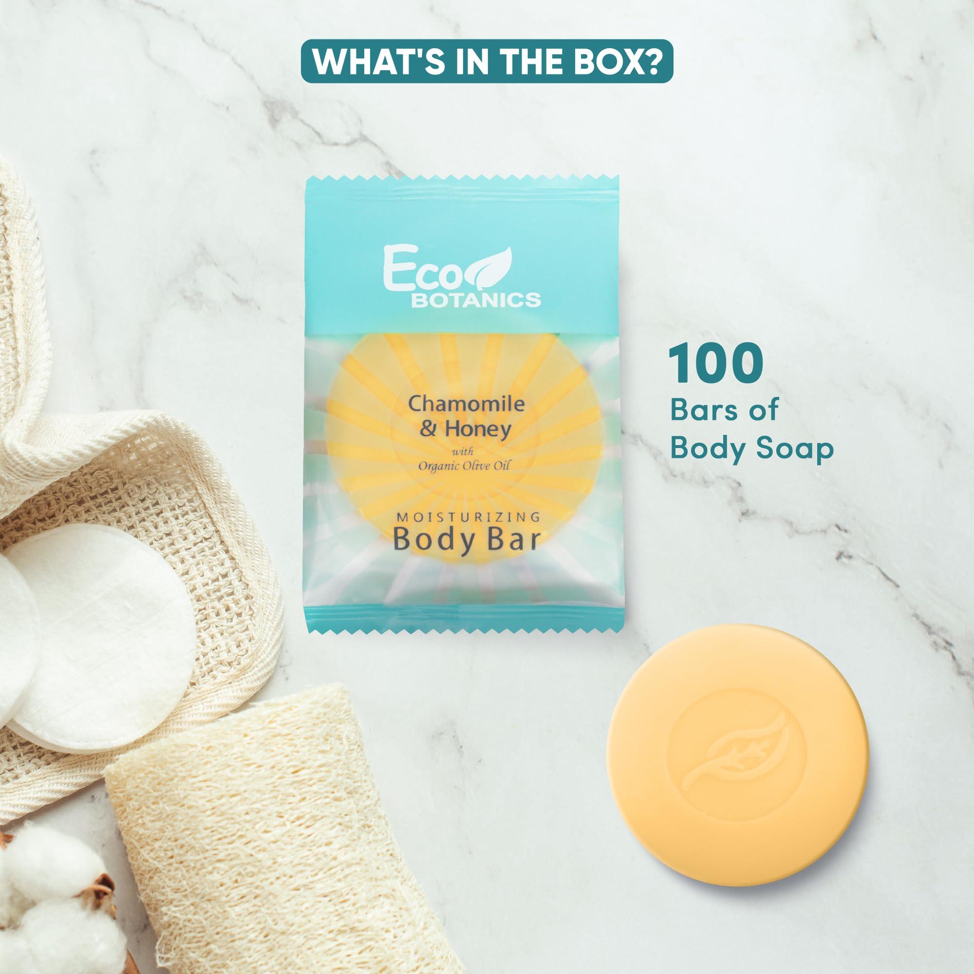 Eco Botanics Eco Botanics Travel-Size Hotel Body Bar Soap, 0.89 oz (Case of 100)