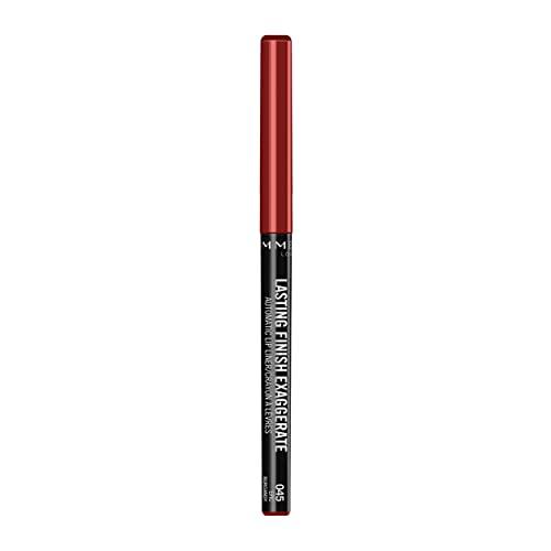 Rimmel Rimmel Lasting Finish Exaggerate Automatic Lip Liner, 45 Epic Burgandy (Pack of 2)