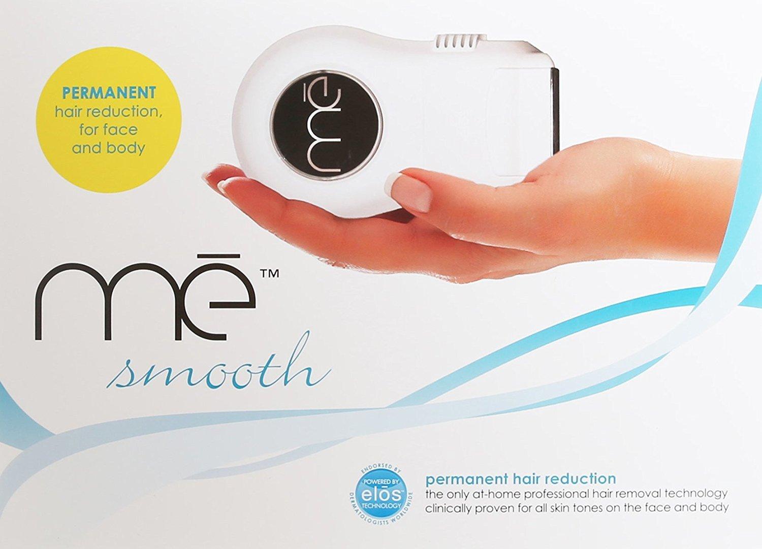 Me Co m Smooth Permanent Hair Reduction Device with FDA Cleared elos Technology - with 200,000 Pulses