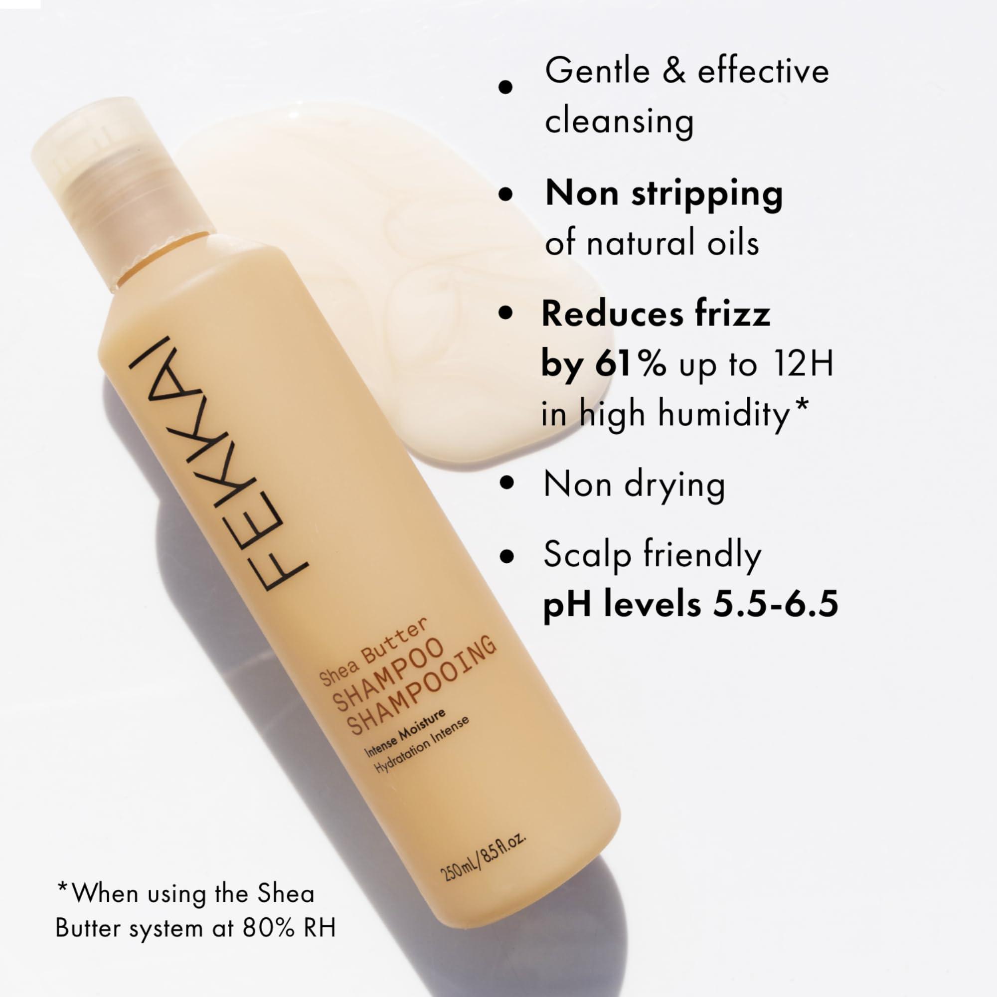 Fekkai FEKKAI Shea Butter Shampoo (2 oz) + Conditioner (2 oz) - Improves Moisture, Softness & Shine - Reduces Frizz by 61% Up to 12H - Free of Sulfates, Parabens, Phthalates - Vegan, Cruelty-Free